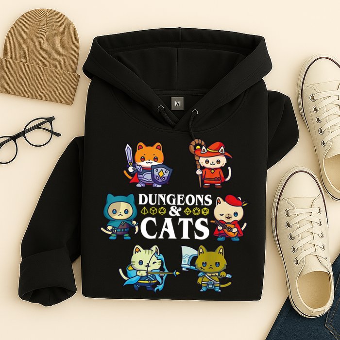 Dungeons And Cats Hoodie