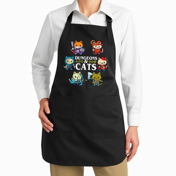 Dungeons And Cats Apron