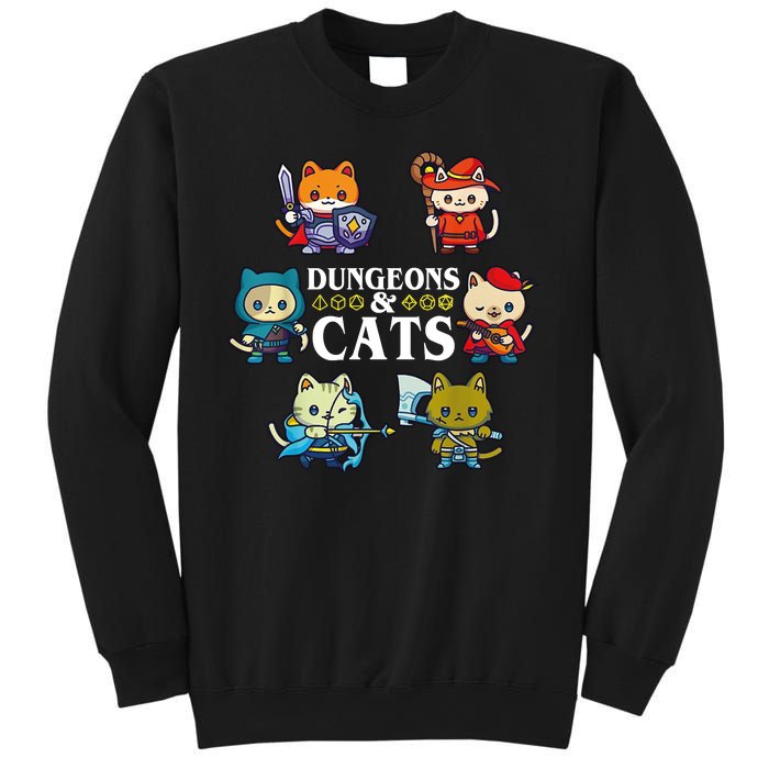 Dungeons And Cats Sweatshirt