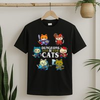 Dungeons And Cats T-Shirt
