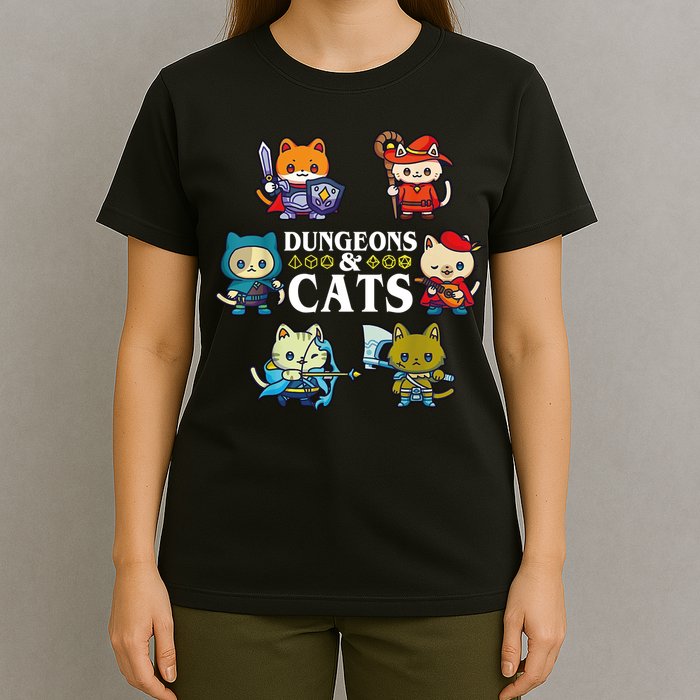 Dungeons And Cats T-Shirt
