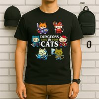 Dungeons And Cats T-Shirt