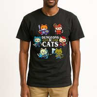 Dungeons And Cats Tall T-Shirt
