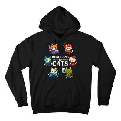 Dungeons And Cats Tall Hoodie