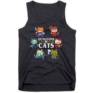 Dungeons And Cats Tank Top