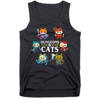 Dungeons And Cats Tank Top