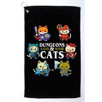 Dungeons And Cats Golf Towel