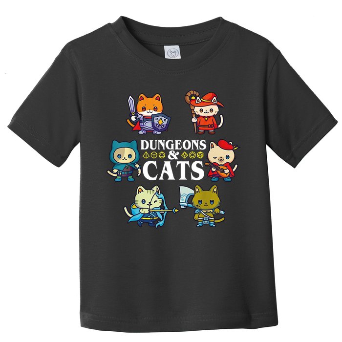 Dungeons And Cats Toddler T-Shirt