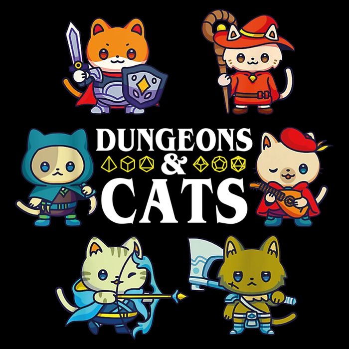 Dungeons And Cats Full Zip Hoodie