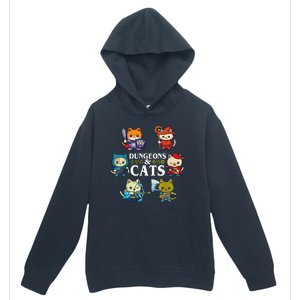 Dungeons And Cats Urban Pullover Hoodie