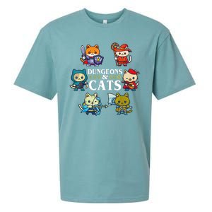 Dungeons And Cats Sueded Cloud Jersey T-Shirt