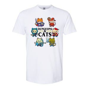 Dungeons And Cats Softstyle® CVC T-Shirt