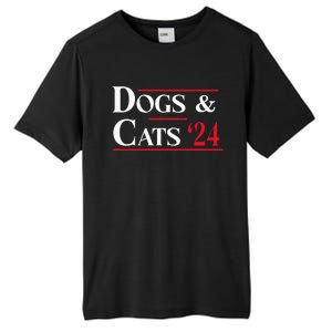 Dogs And Cats 2024 TheyRe Eating The Dogs Tall Fusion ChromaSoft Performance T-Shirt