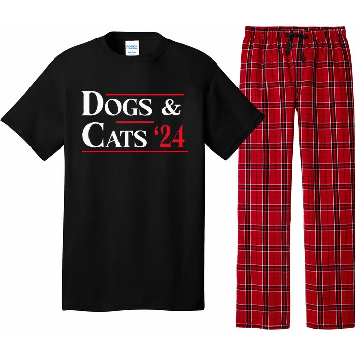 Dogs And Cats 2024 TheyRe Eating The Dogs Pajama Set