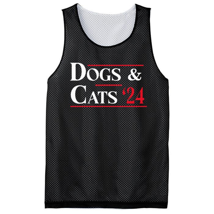 Dogs And Cats 2024 TheyRe Eating The Dogs Mesh Reversible Basketball Jersey Tank