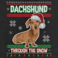 Dachshund Dog Funny Wiener Ugly Christmas Adult Drive Performance Visor