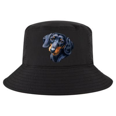 Dachshund Face Cool Comfort Performance Bucket Hat