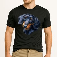 Dachshund Face Cooling Performance Crew T-Shirt