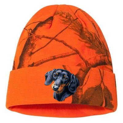 Dachshund Face Kati Licensed 12" Camo Beanie