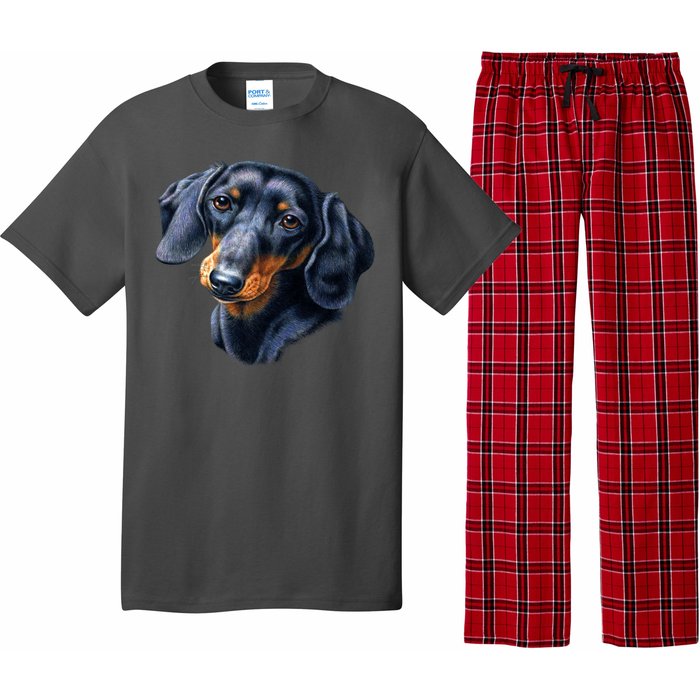 Dachshund Face Pajama Set