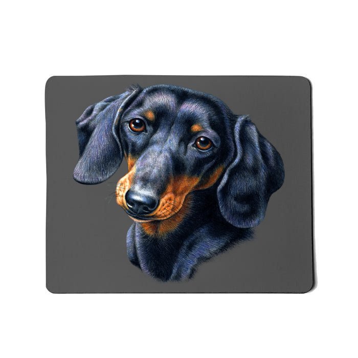 Dachshund Face Mousepad