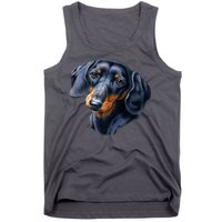 Dachshund Face Tank Top