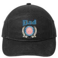 Dad A Fine Man And Patriot 7-Panel Snapback Hat
