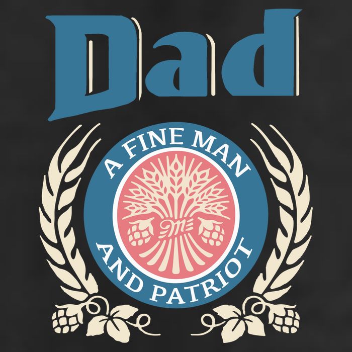 Dad A Fine Man And Patriot Golf Towel