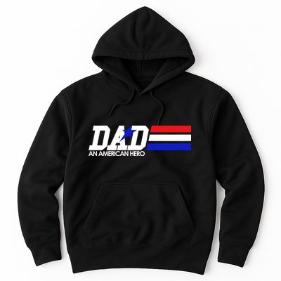 Dad An American Hero Hoodie
