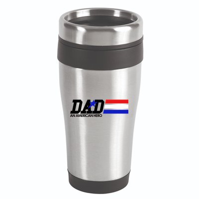Dad An American Hero 16oz Travel Tumbler