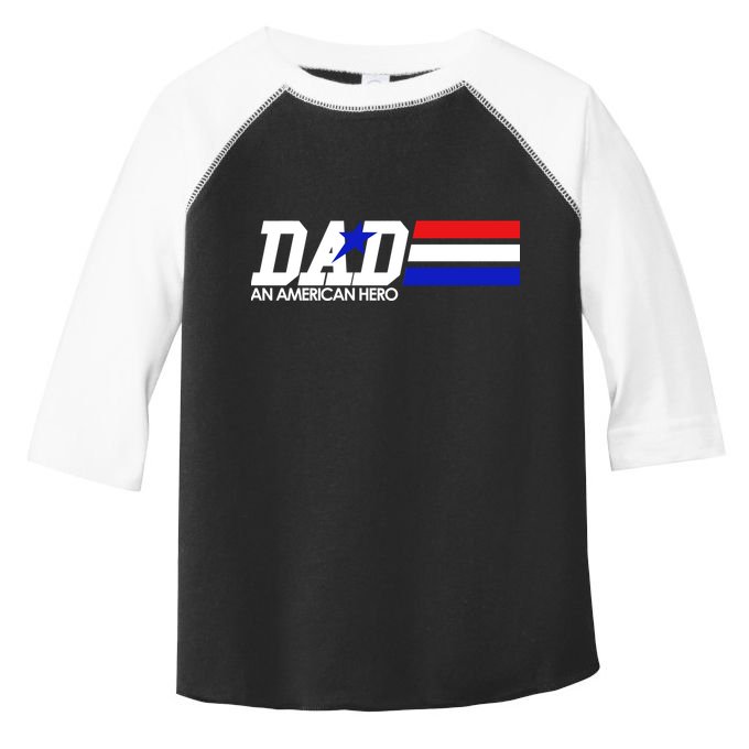 Dad An American Hero Toddler Fine Jersey T-Shirt