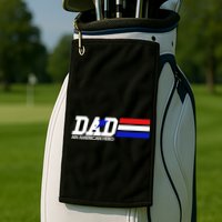 Dad An American Hero Golf Towel