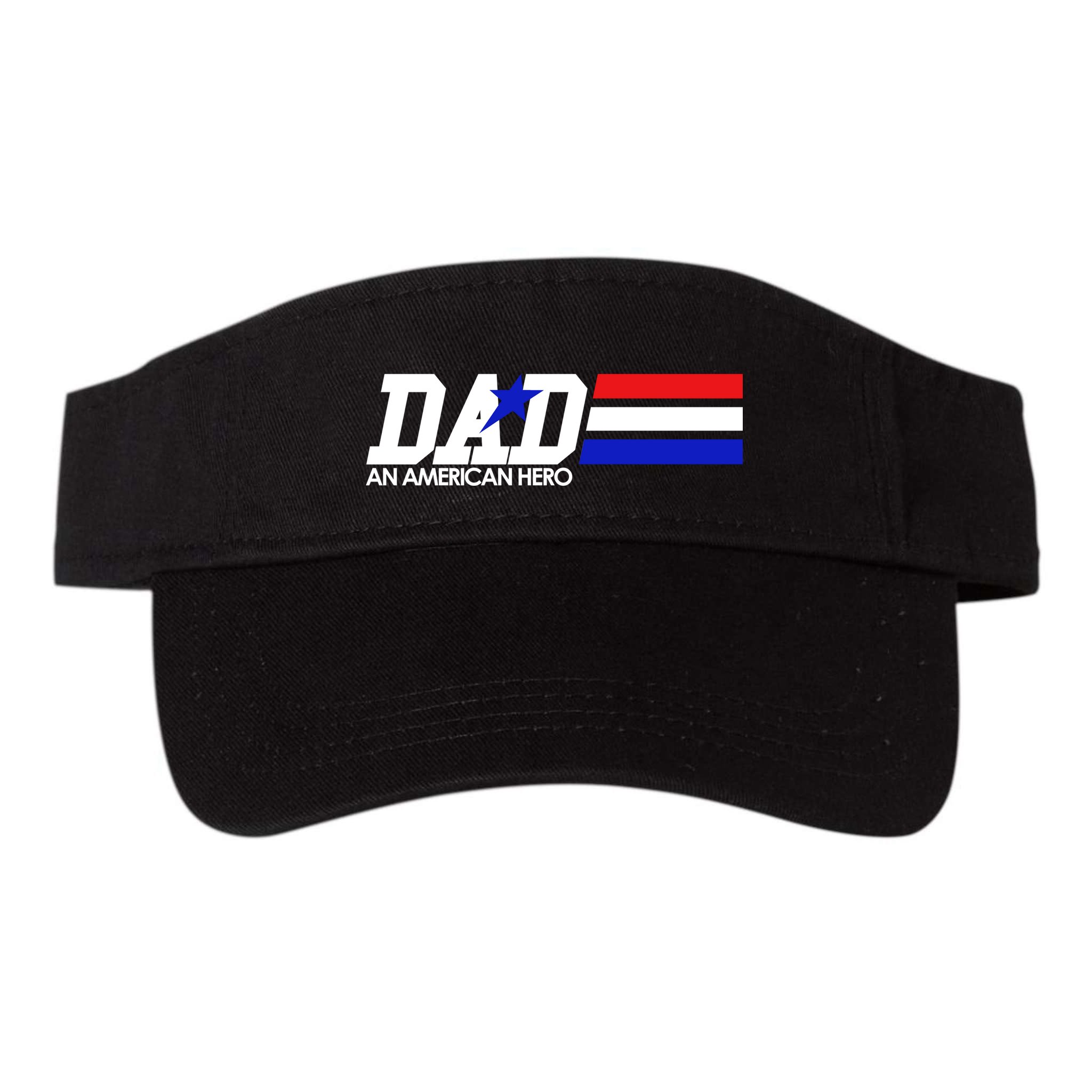 Dad An American Hero Visor