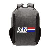 Dad An American Hero Vector Backpack