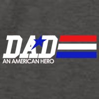 Dad An American Hero Vector Backpack