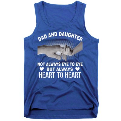 Dad And Daughter Always Heart To Heart Tank Top