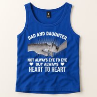 Dad And Daughter Always Heart To Heart Tank Top
