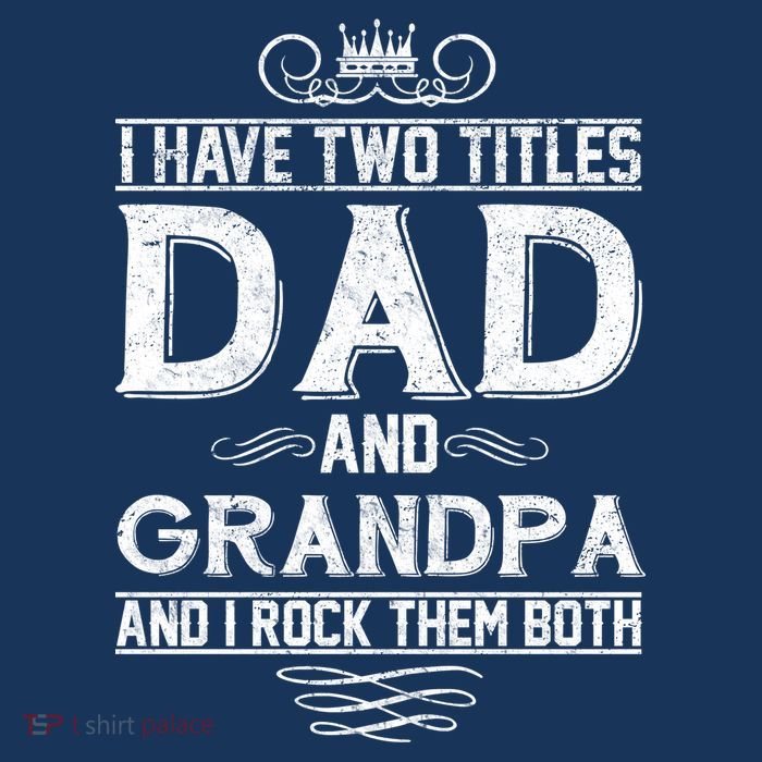 Dad And Grandpa Rock The Both Kids T-Shirt