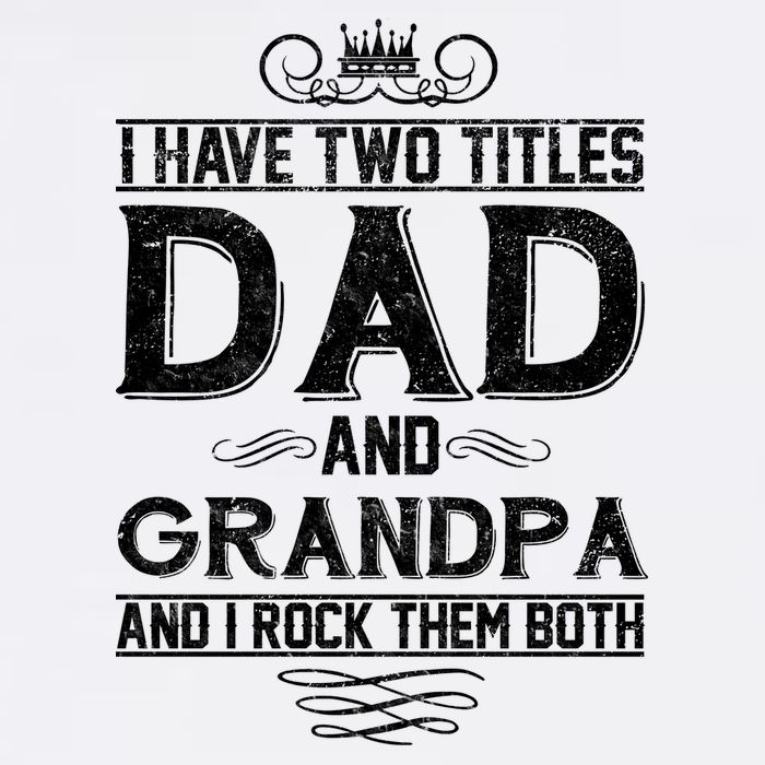 Dad And Grandpa Rock The Both Garment-Dyed Sweatshirt
