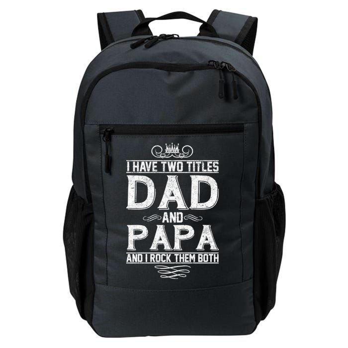 Dad And Papa Rock The Both Backpack