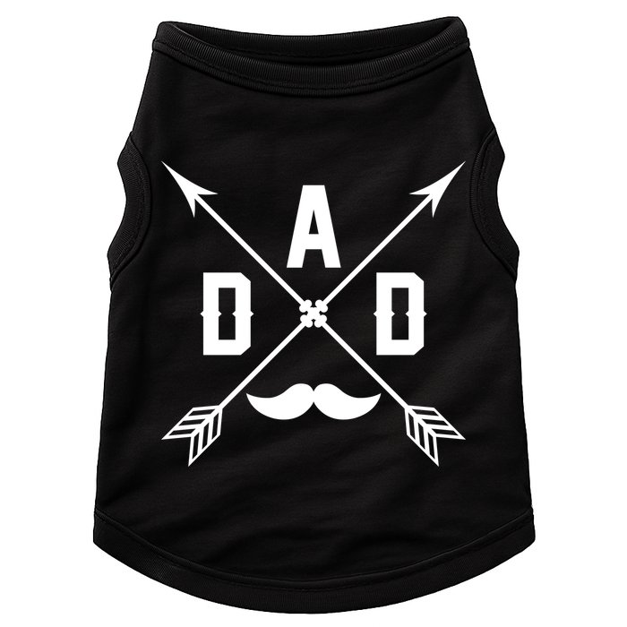 Dad Arrows Of Fatherhood Doggie Tank