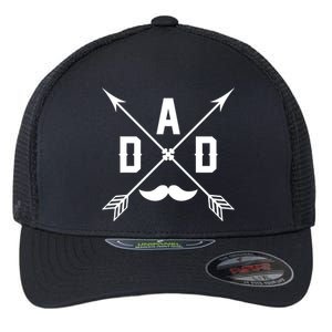 Dad Arrows Of Fatherhood Flexfit Unipanel Trucker Cap