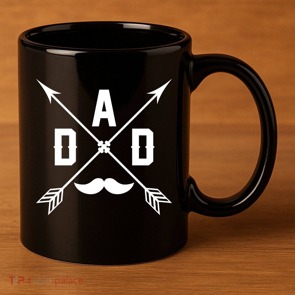 Dad Arrows Of Fatherhood 11oz C Handle Ceramic Mug