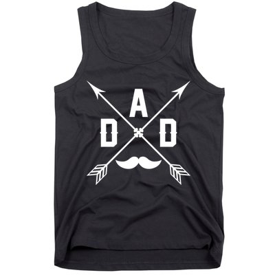 Dad Arrows Of Fatherhood Tank Top