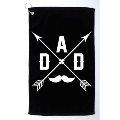 Dad Arrows Of Fatherhood Golf Towel