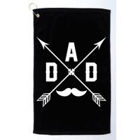Dad Arrows Of Fatherhood Golf Towel