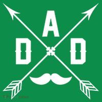 Dad Arrows Of Fatherhood Button