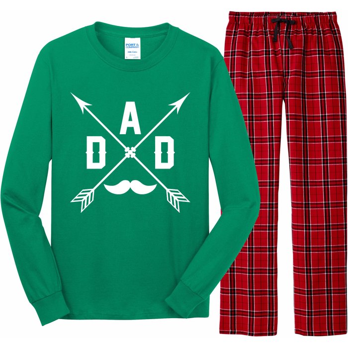 Dad Arrows Of Fatherhood Long Sleeve Pajama Set