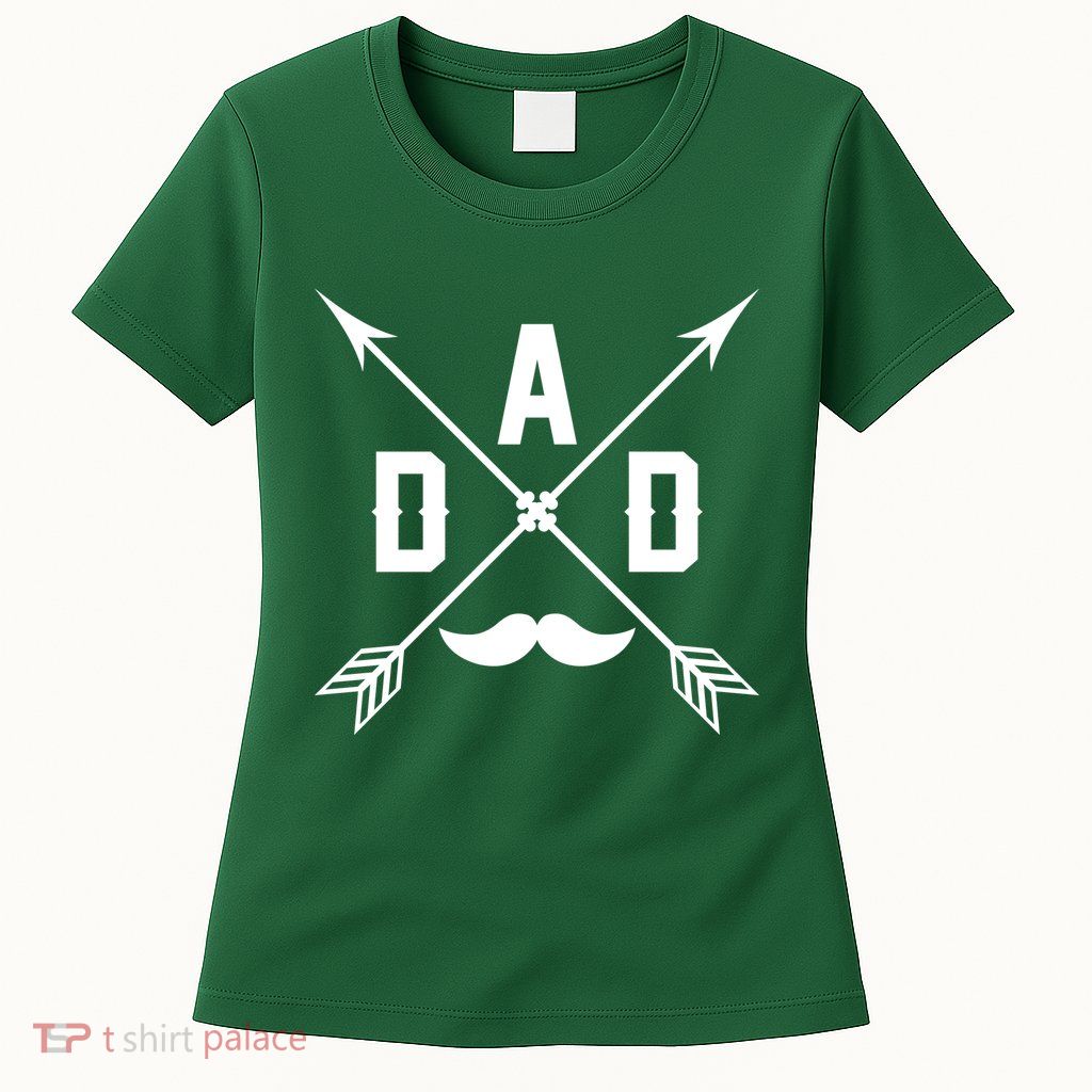 Dad Arrows Of Fatherhood Womens T-Shirt