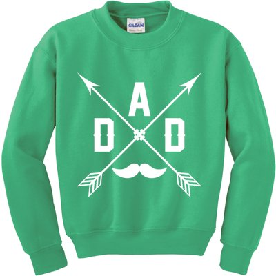Dad Arrows Of Fatherhood Kids Sweatshirt